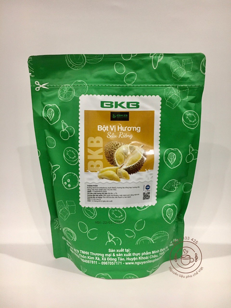 Bột sầu riêng BKB pha trà sữa túi 1kg