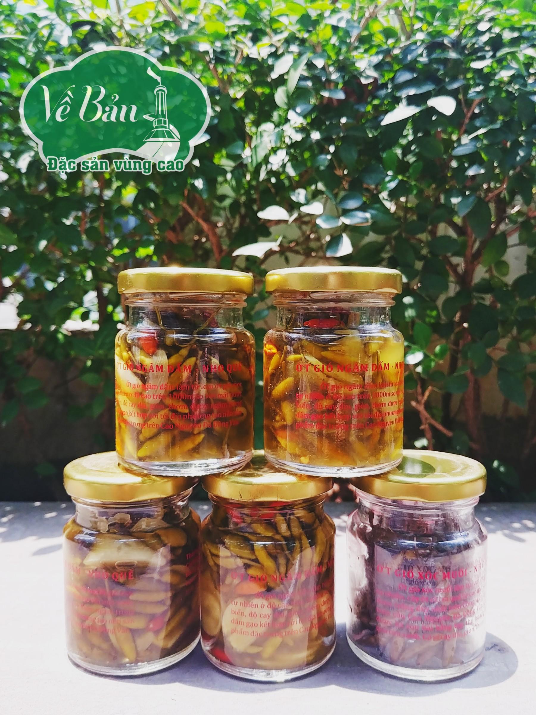 ỚT GIÓ NGÂM CAO NGUYÊN ĐÁ HÀ GIANG 100GR