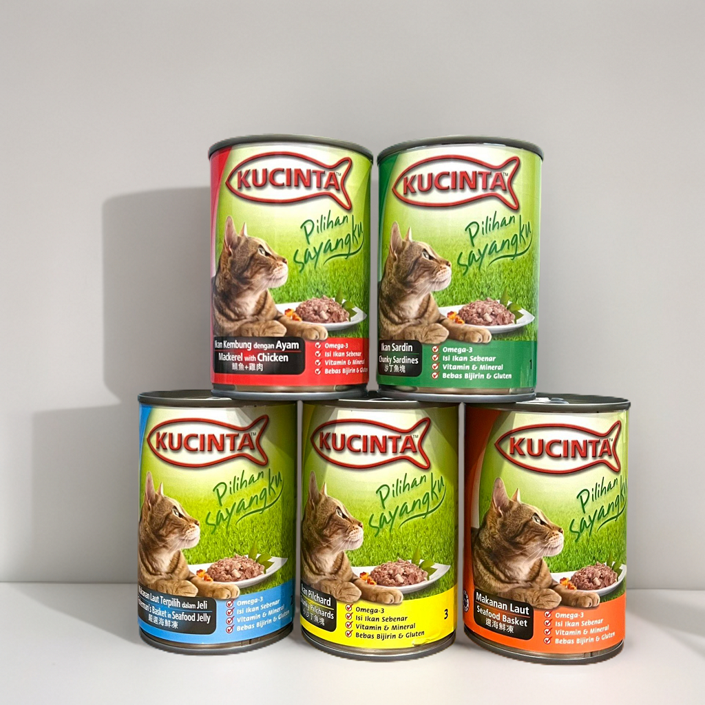 Pate Mèo Mọi Lứa Tuổi Kucinta Lon 400g