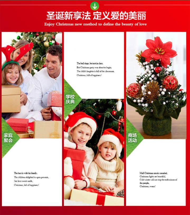 Cây thông noel mini để bàn