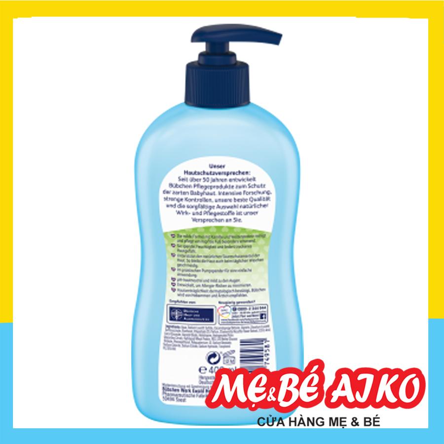 [HCM]Sữa tắm gội chung Bubchen dành cho trẻ sơ sinh 400ml