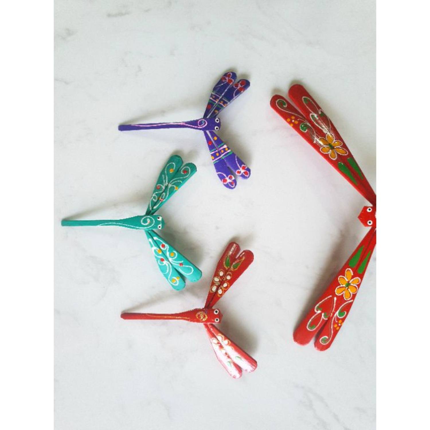 Chuồn chuồn tre vẽ (7cm)