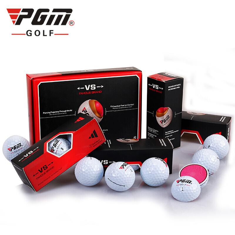 Bóng Chơi Golf Lõi Kép - PGM 3 Layers Golf Ball Set