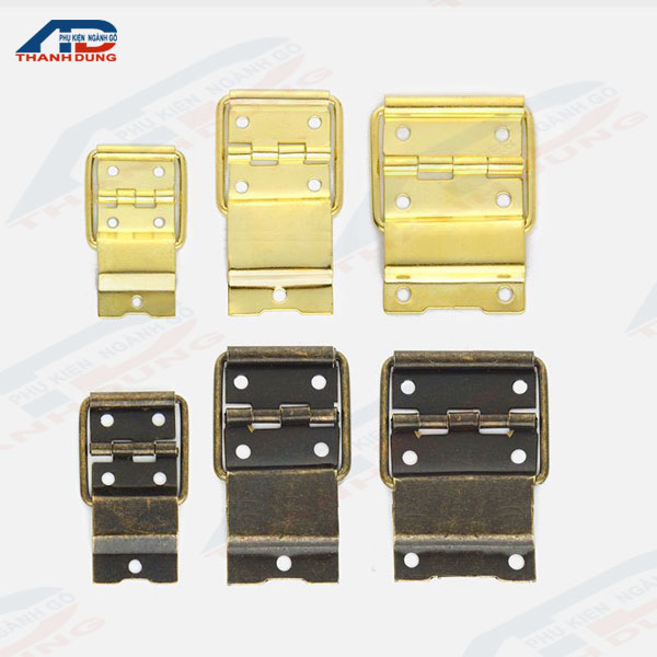 [4 CÁI+VÍT]Bản Lề Hộp Gỗ Mở Gập 90 độ