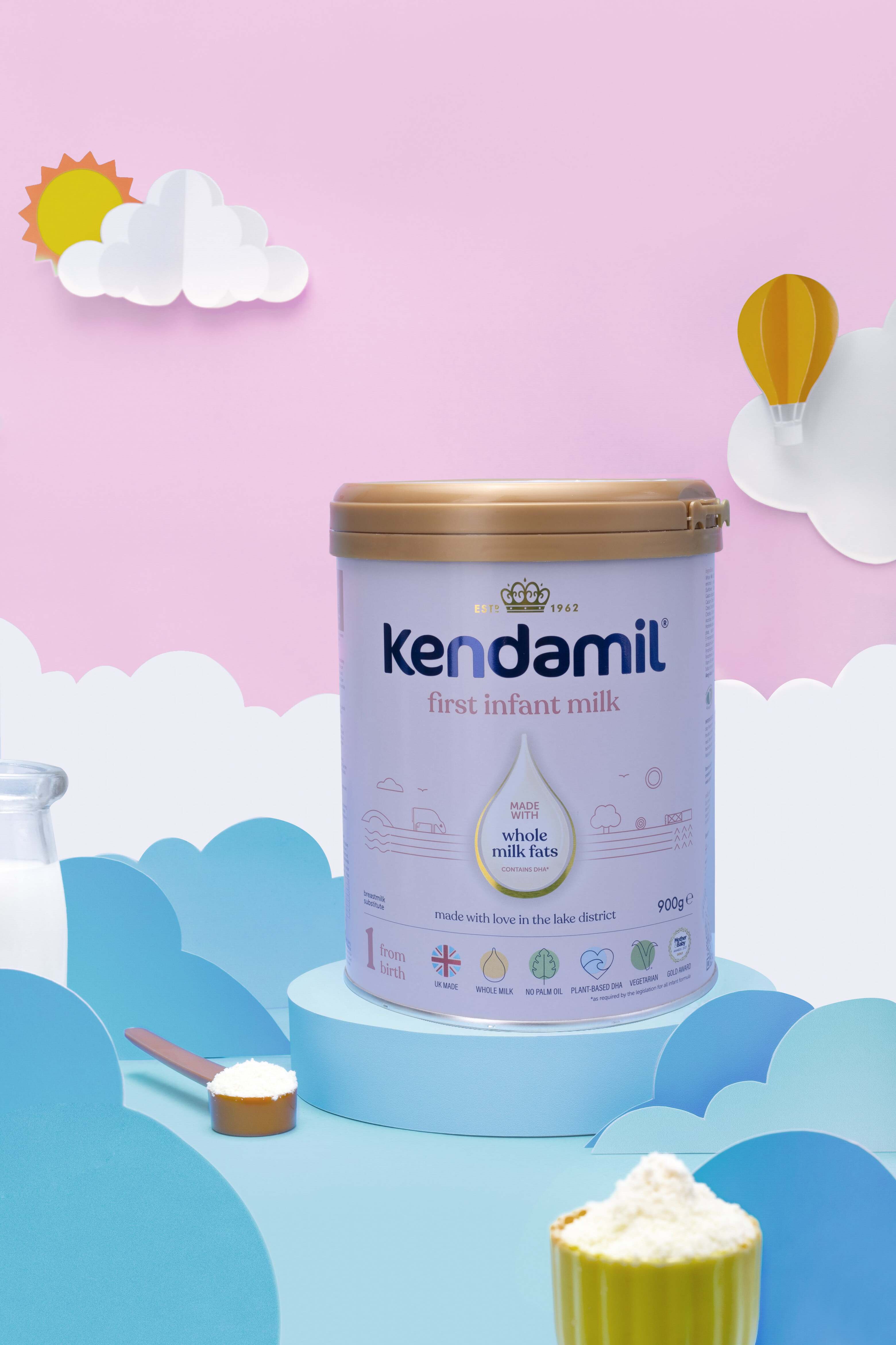 Sữa Công Thức Nguyên Kem Kendamil Số 1 (900g)