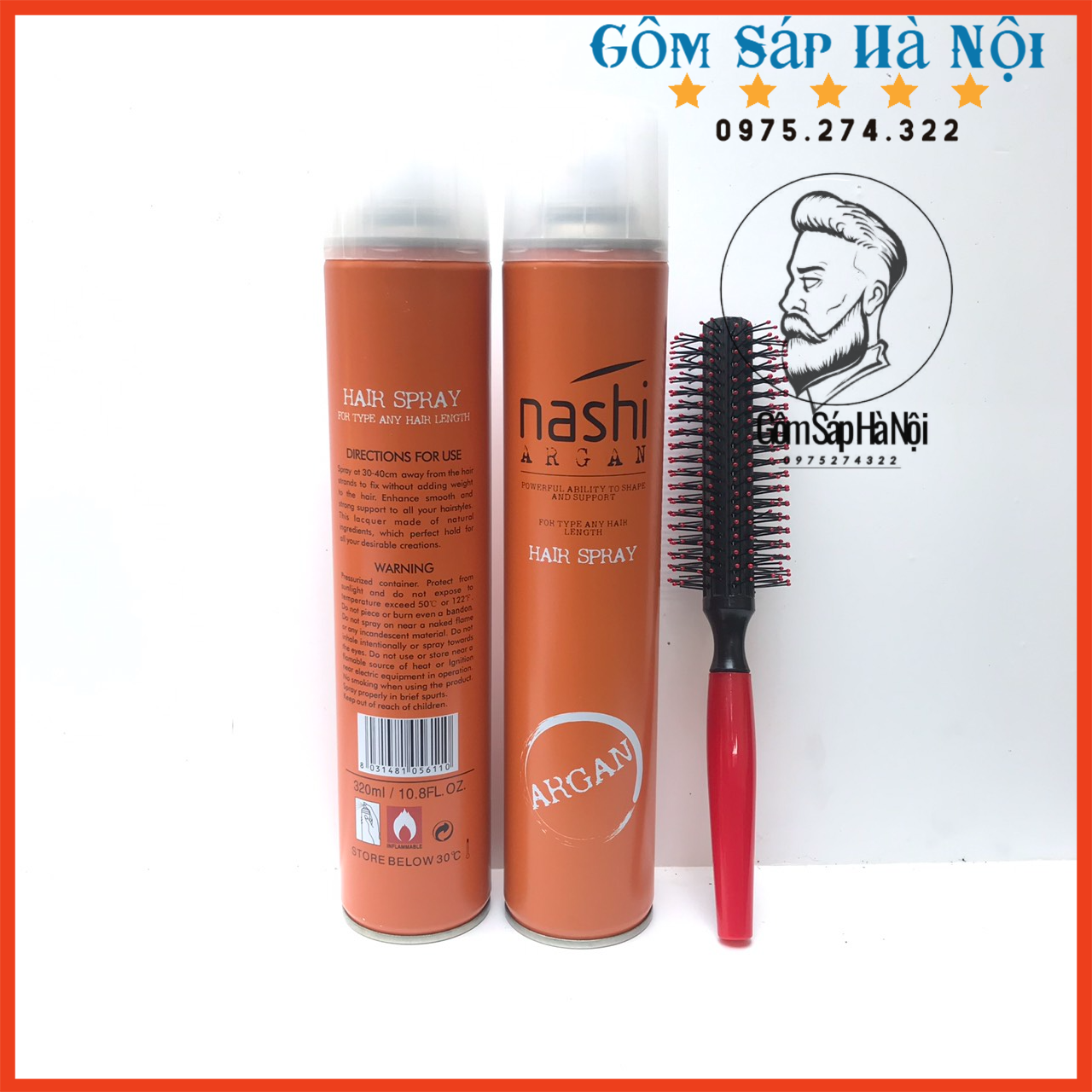 Gôm Xịt Tóc Nashi - 320ml Giữ Nếp Tốt