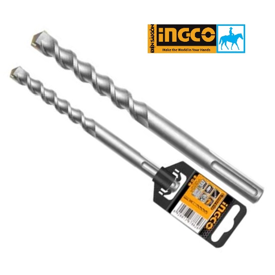 Mũi khoan tường mũi khoan bê tông đuôi gài 6mm 10mm 8mm ingco dbh1211001
