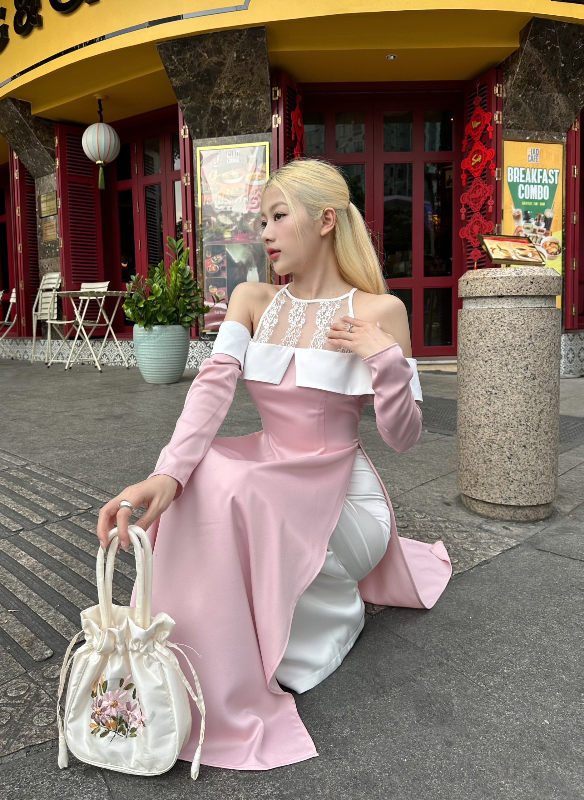 Áo dài Hoa Viên | CLÉLIE
