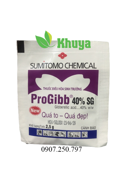 Điều hòa sinh trưởng ProGibb 2,5gr