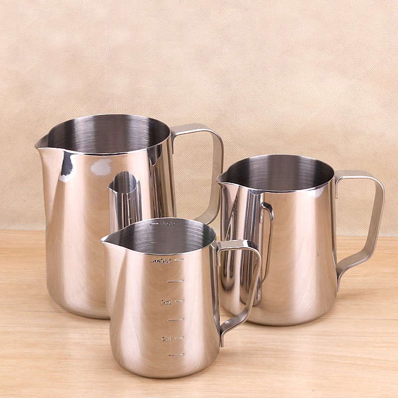 [HCM]Ca Đánh Sữa Inox Tạo Milk Foam (350ML - 600ML)