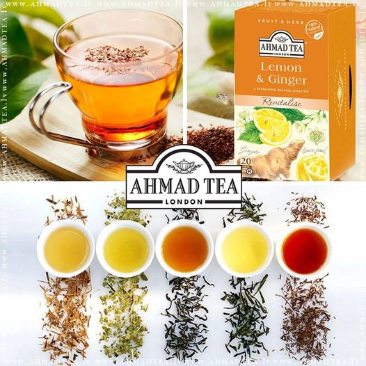 Trà Gừng và Chanh AQ AHMAD 40g