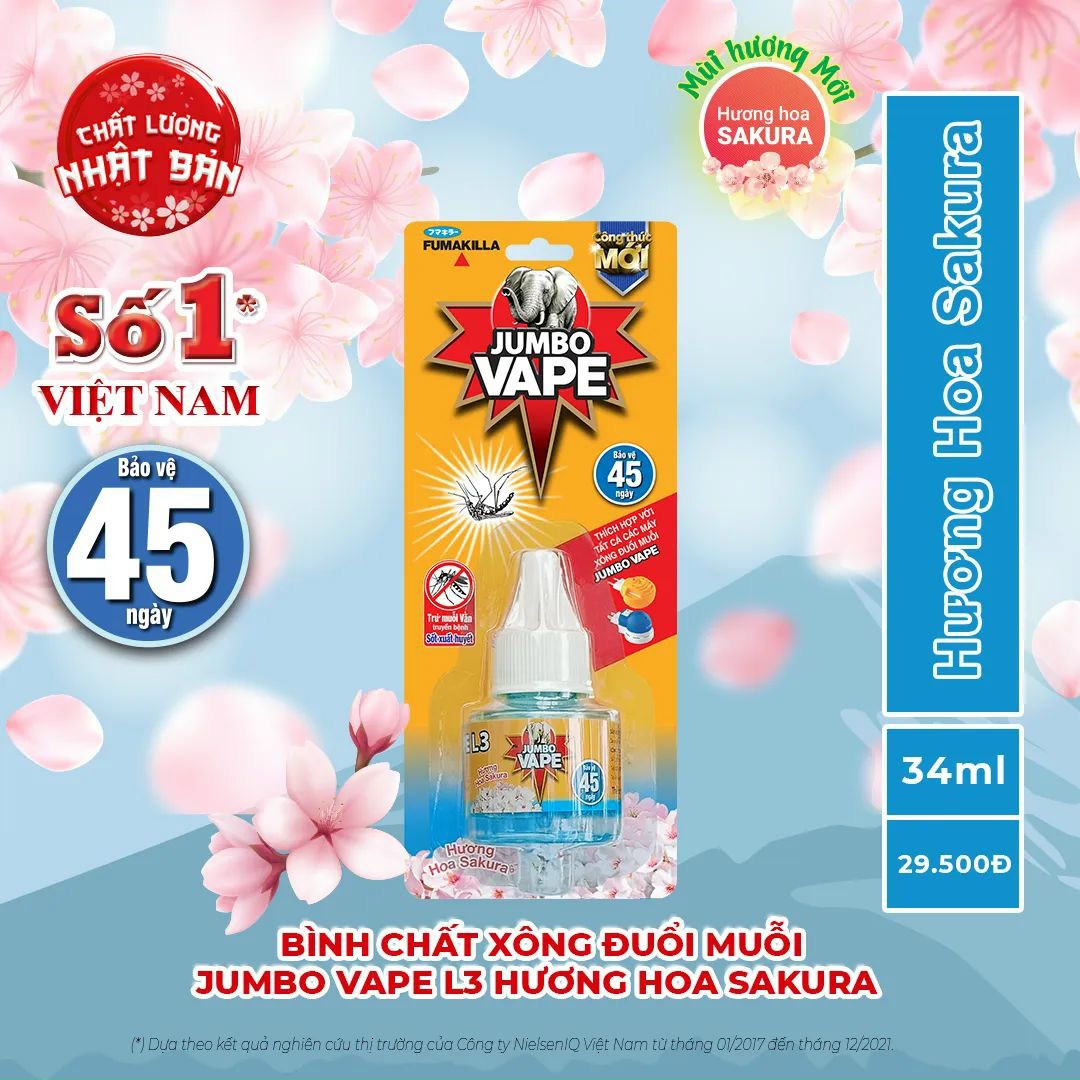 Chất Xông Đuổi Muỗi Jumbo