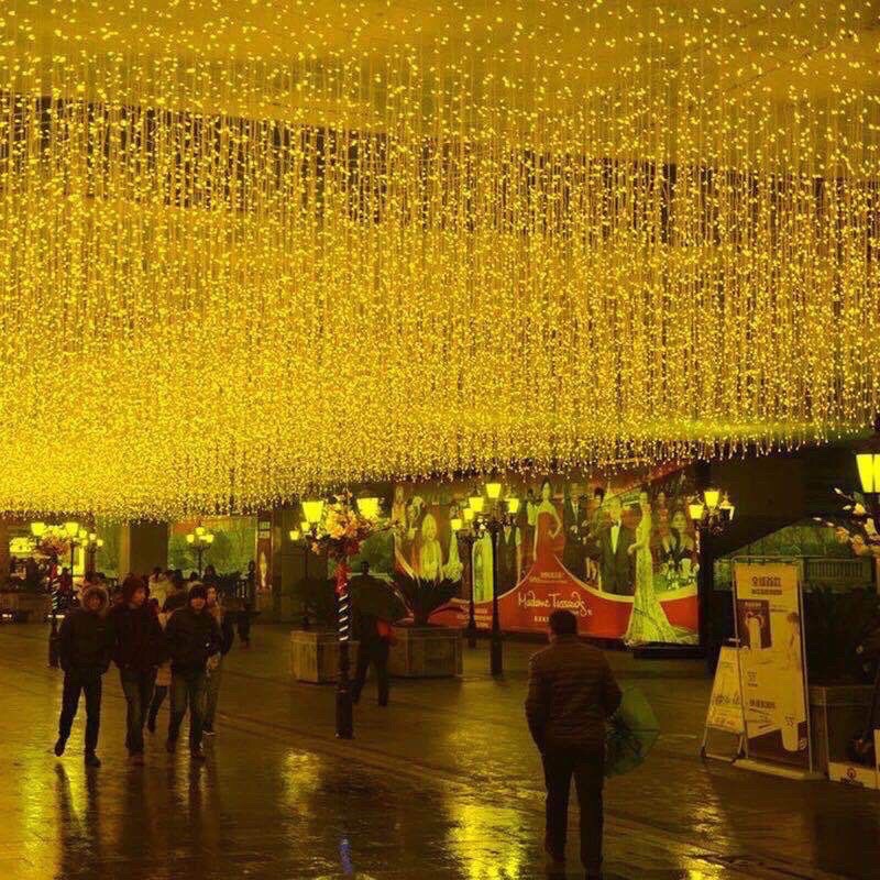 ĐÈN LED MÀNH THẢ TRANG TRÍ 6M ÁNH SÁNG VÀNG