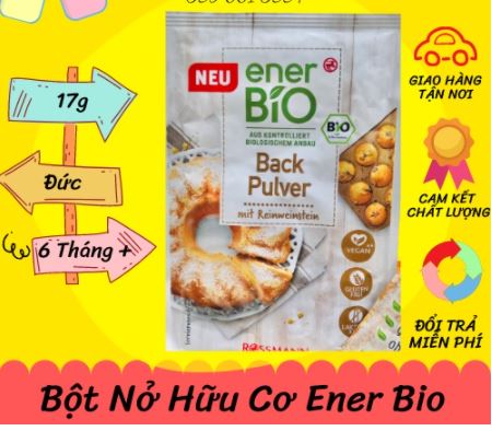 [Bio- Date 2024] Bột nở hữu cơ Ener Bio
