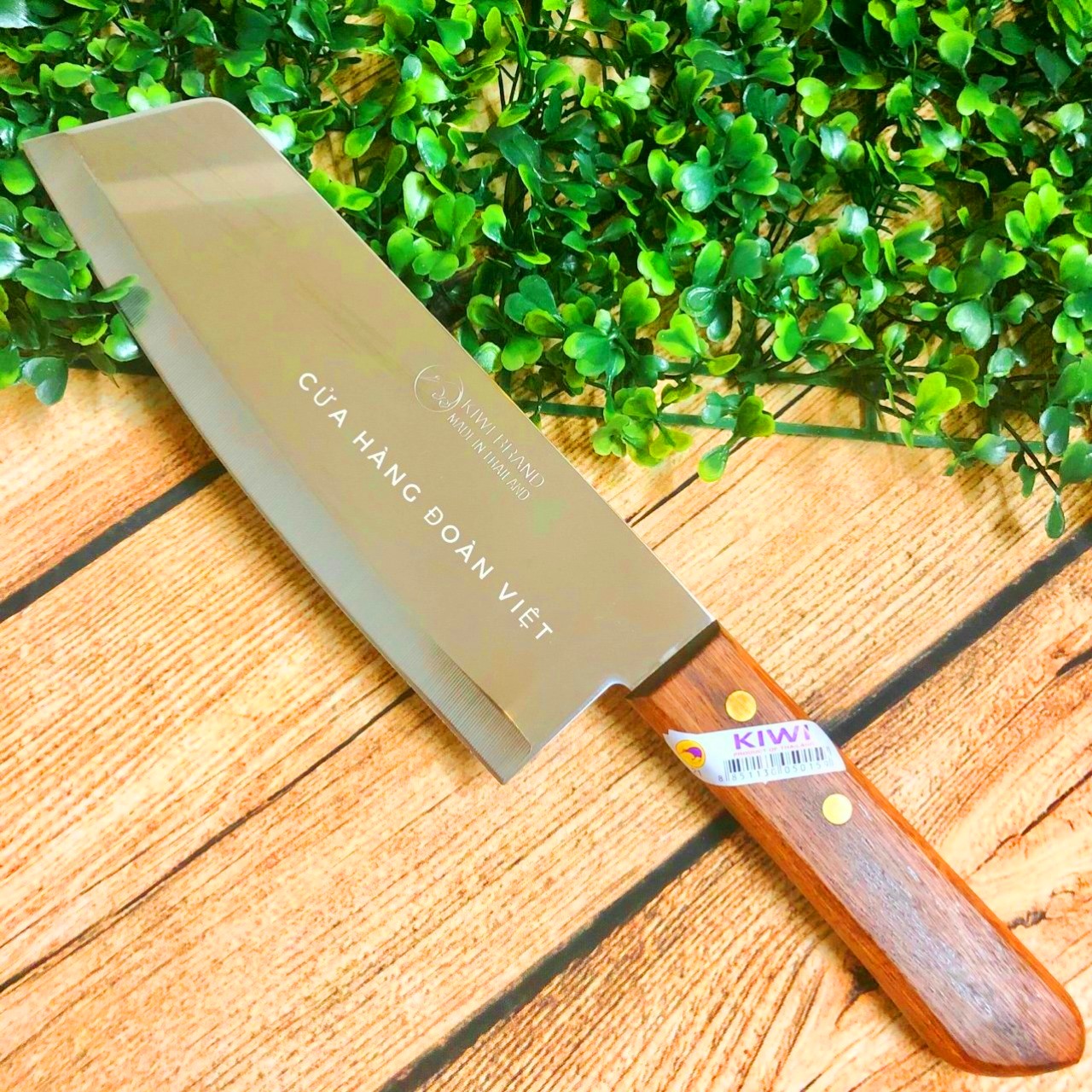Knife Kiwi wooden handle size 21 - 32cm