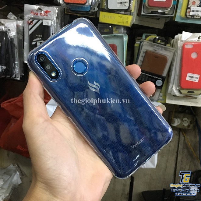 Ốp lưng Vsmart Joy 2+ silicon dẻo trong suốt