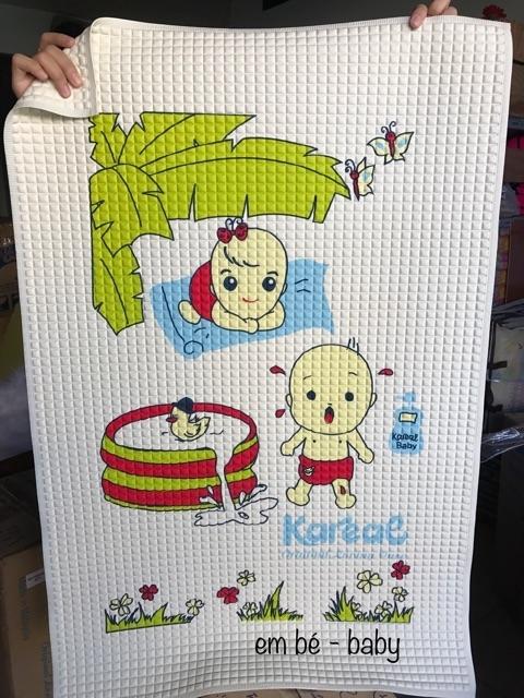 Nệm Lót Cao Su Chống Thấm Cho Bé Baby