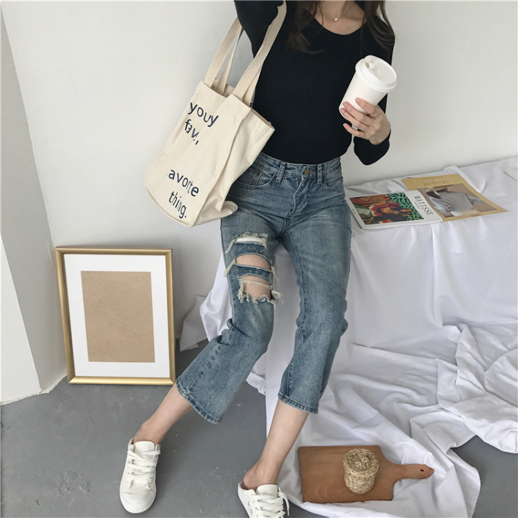 Áo Len Cổ Tròn Dài Tay Dệt Kim Màu Trơn Basic Dáng Ôm