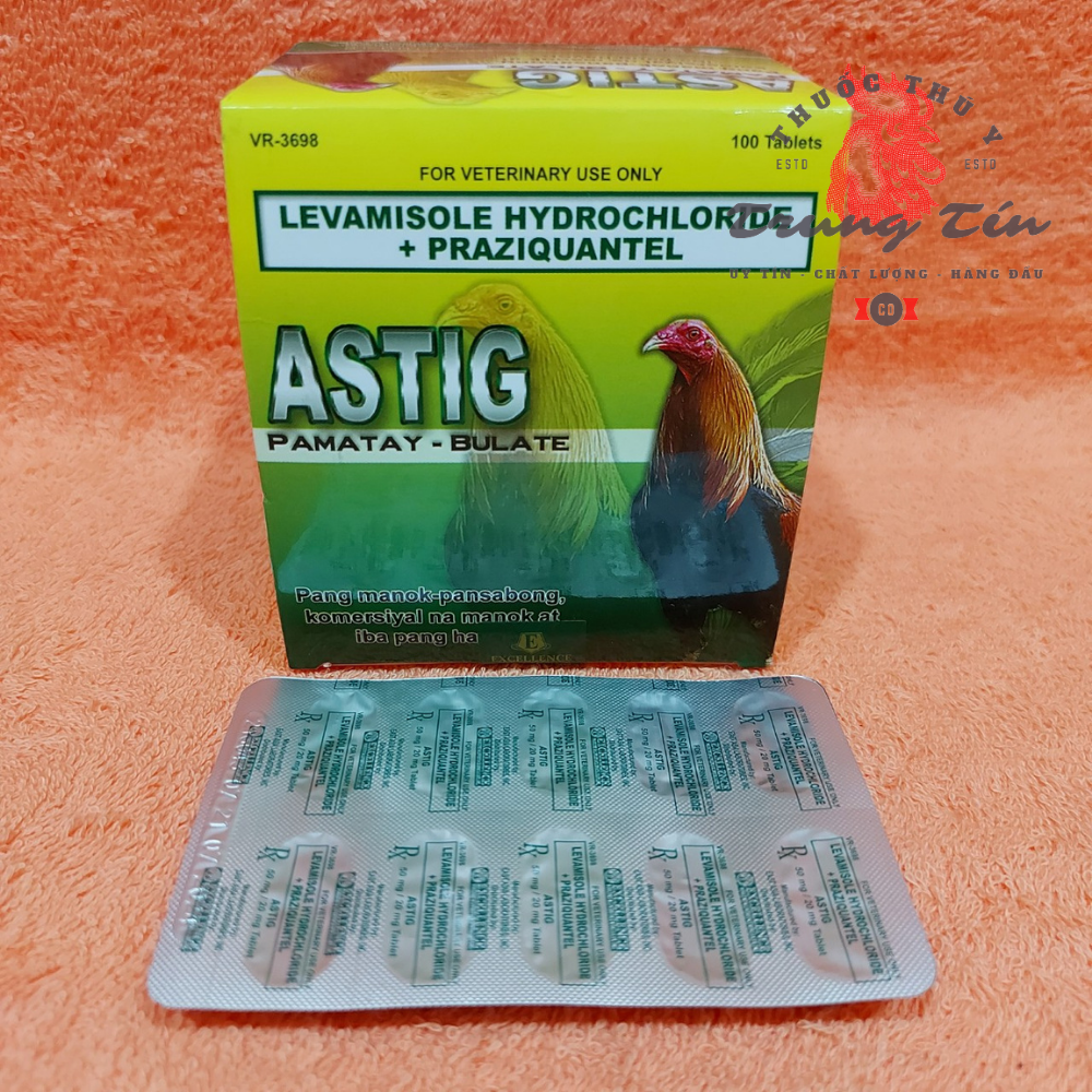 Hcm - thuốc xổ lãi - ASTIG Philippine dành cho gà đá