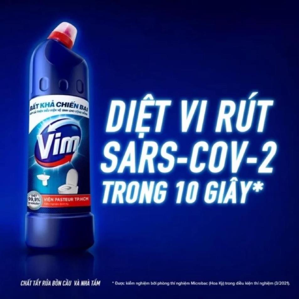 Nước Tẩy Bồn Cầu Diệt Khuẩn Vim (880ml)