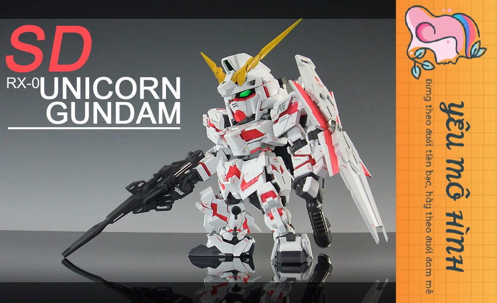 Gundam SD Unicorn RX-O Daban