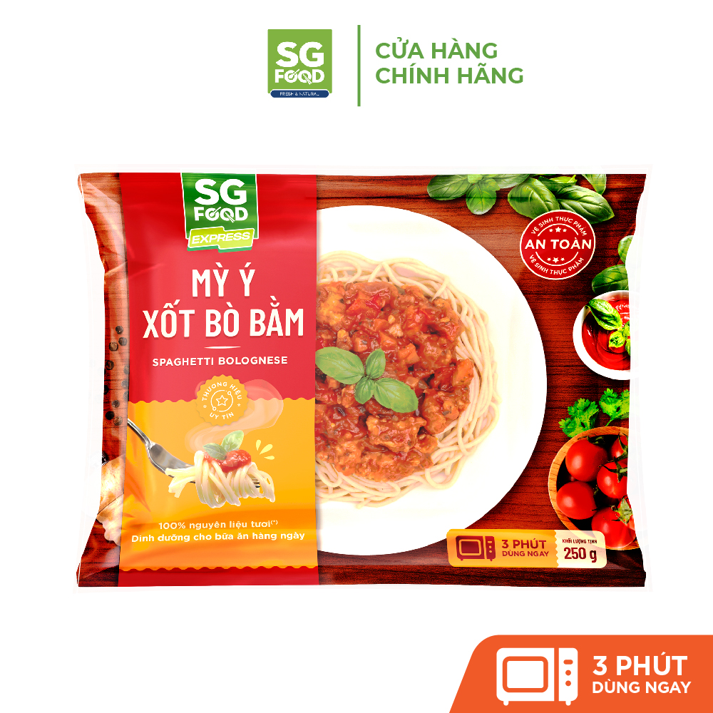 Mỳ Ý Xốt Bò Bằm SG Food 250G - MixASale