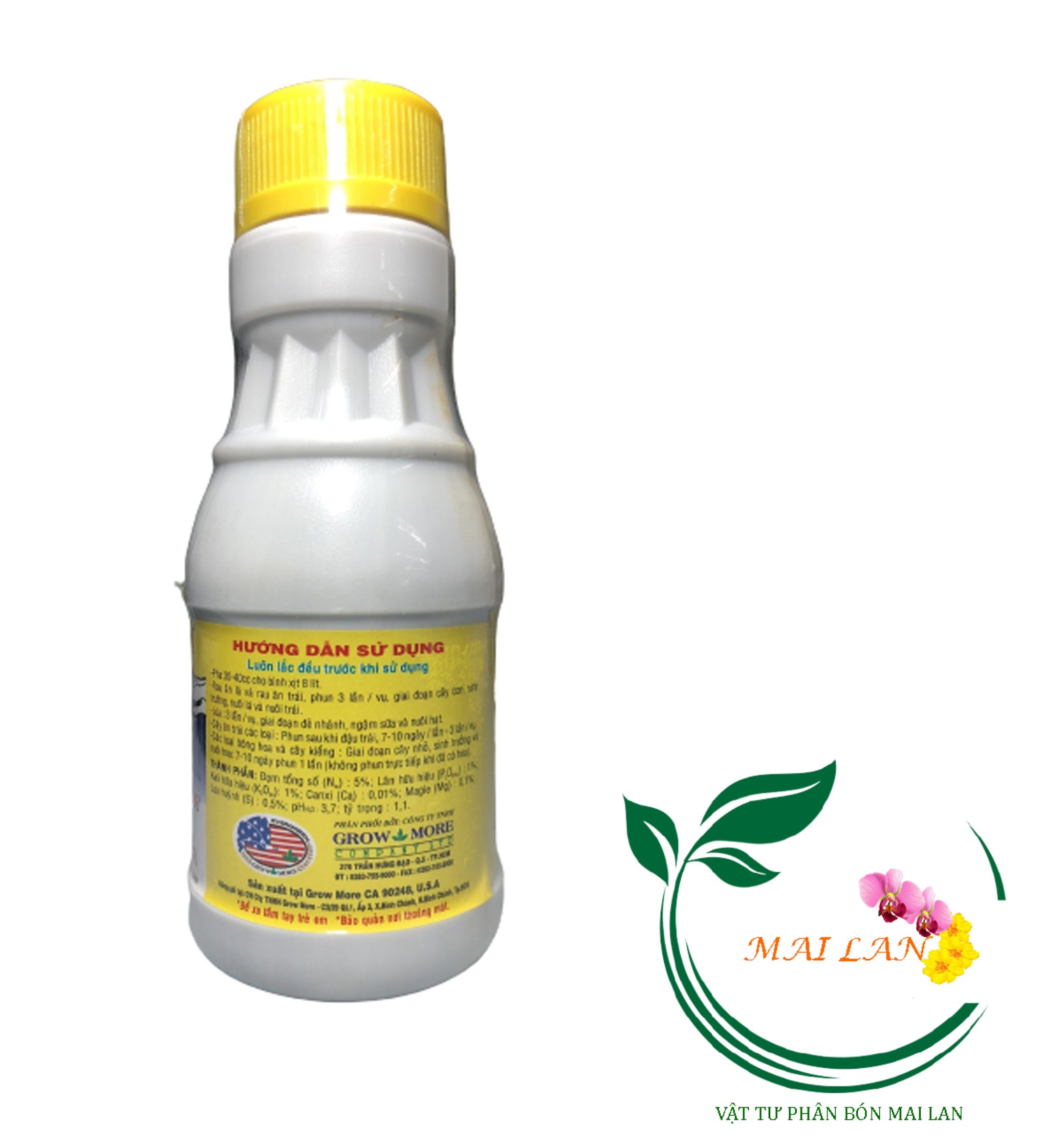 Phân Bón Lá Cá Alaska - Cá Hữu Cơ & Tảo Biển - #044A# 100ml