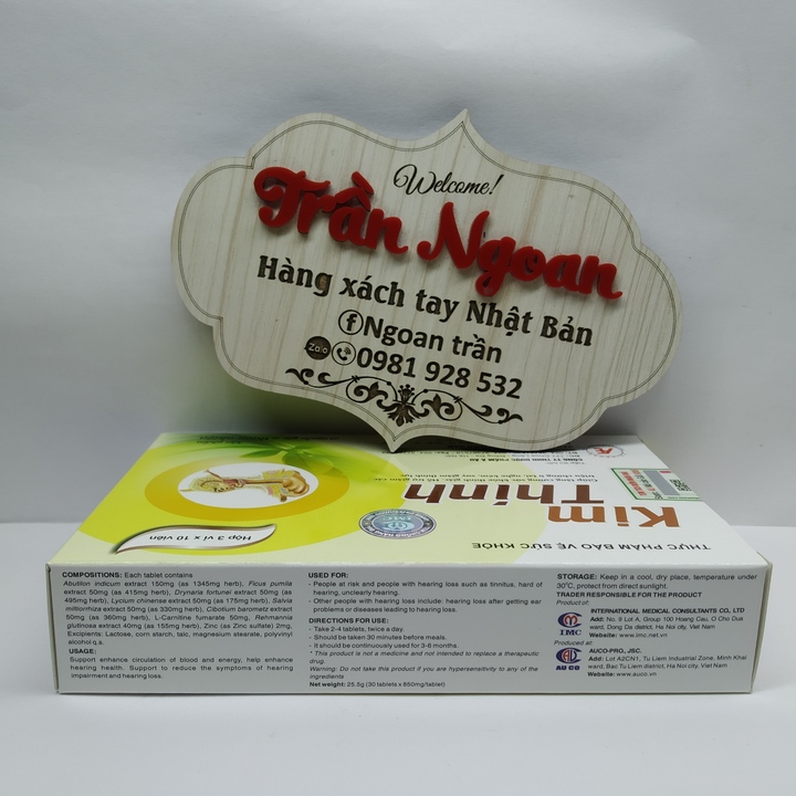 Kim Thính - Hộp 30 Viên