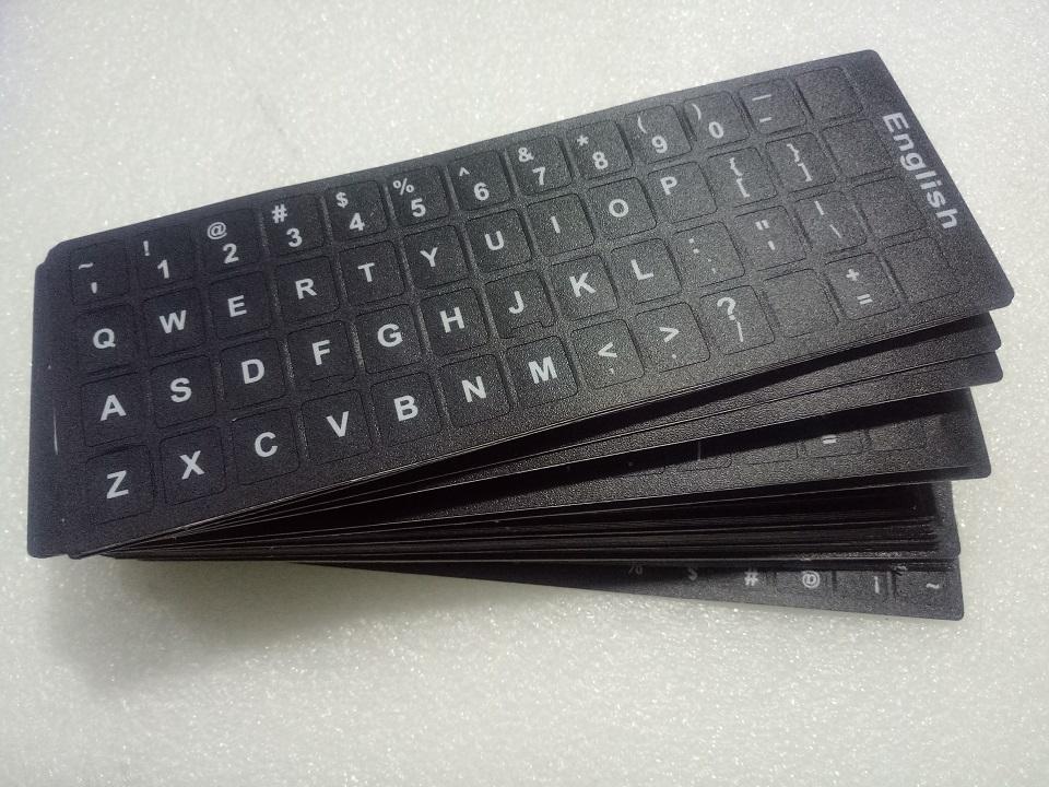 [HCM]Tấm dán phím tiếng anh quốc tế dùng cho tất cả bàn phím máy tính PC/laptop