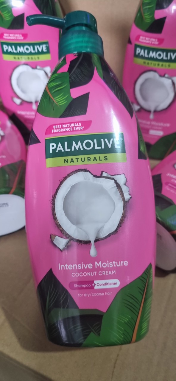 Dầu gội palmolive 2 in 1 tinh chất dừa dưỡng tóc mềm mượt