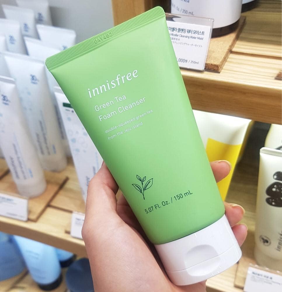 Sữa rửa mặt Innisfree Trà Xanh
