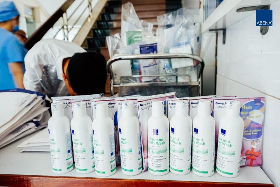 Dầu gội khô không dùng nước Abena
