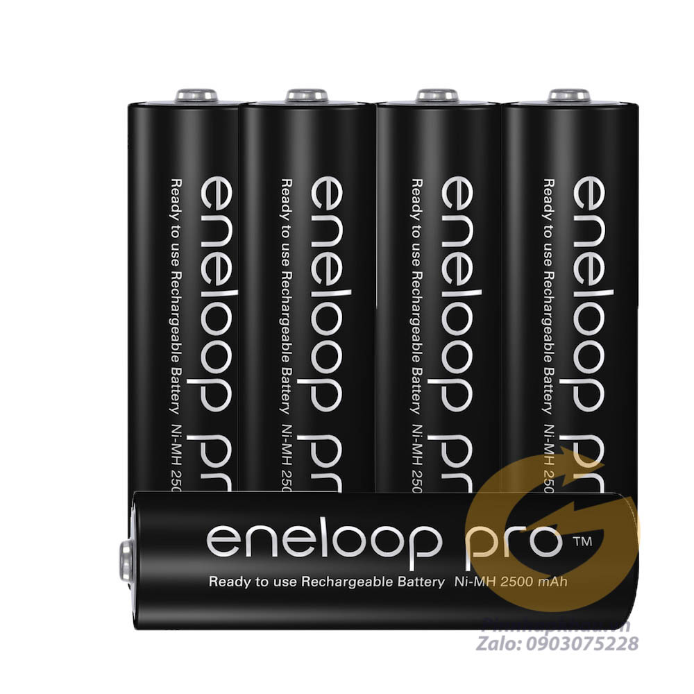 [PAA1] Pin sạc AA Panasonic Eneloop Pro 2500mah 1.2v sạc đầy 1.5v