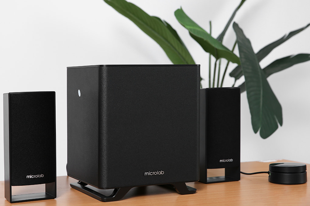 LOA MÁY TÍNH BLUETOOTH MICROLAB M600BT/2.1 (MÀU ĐEN)