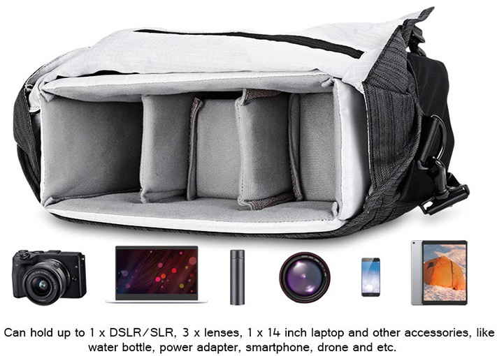 [HCM]Túi máy ảnh Caden K11 Pro