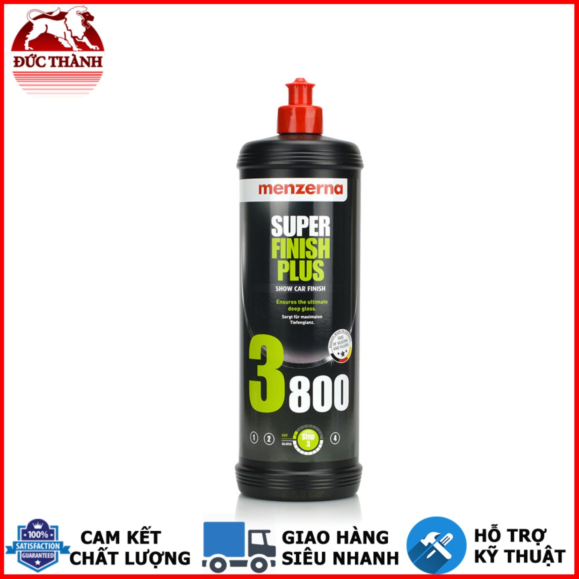 Dung dịch đánh bóng bước 3 cao cấp Menzerna Super Finish Plus 3800 1 lít