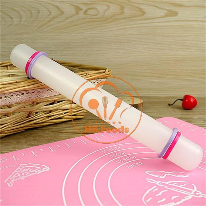 Cán lăn bột nhựa đúc 23cm