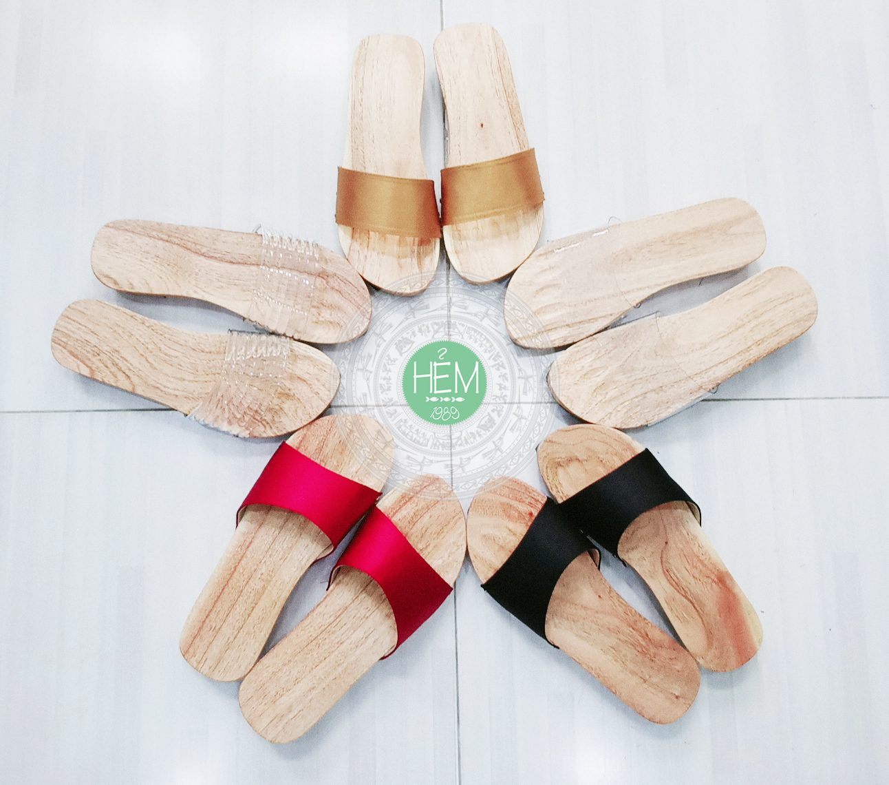 Cặp quai kèm đinh (không kèm guốc)