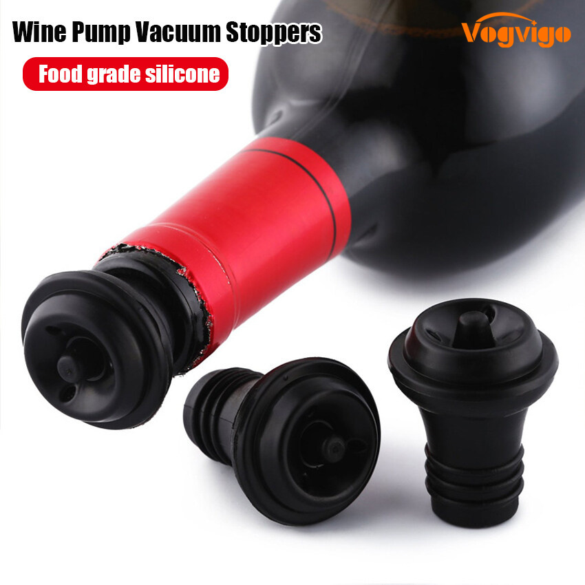 1Pc Wine Stopper Resealable Wine Pump Vacuum Stoppers Vacuum Wine Stopper Silicone Wine Saver Vacuum Stoppers Practical Wine Saver Stoppers for Kitchen Supplies Wine Bottle Tools