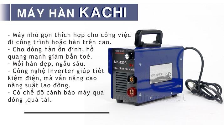 [HCM]Máy Hàn Điện Tử Kachi Tặng - Bao Tay - 10 Que Hàn