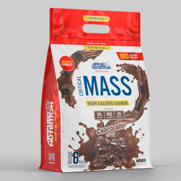 CRITICAL MASS 6KG Applied Nutrition - Sữa tăng cân tăng cơ cho người gầy tập luyện cường độ cao