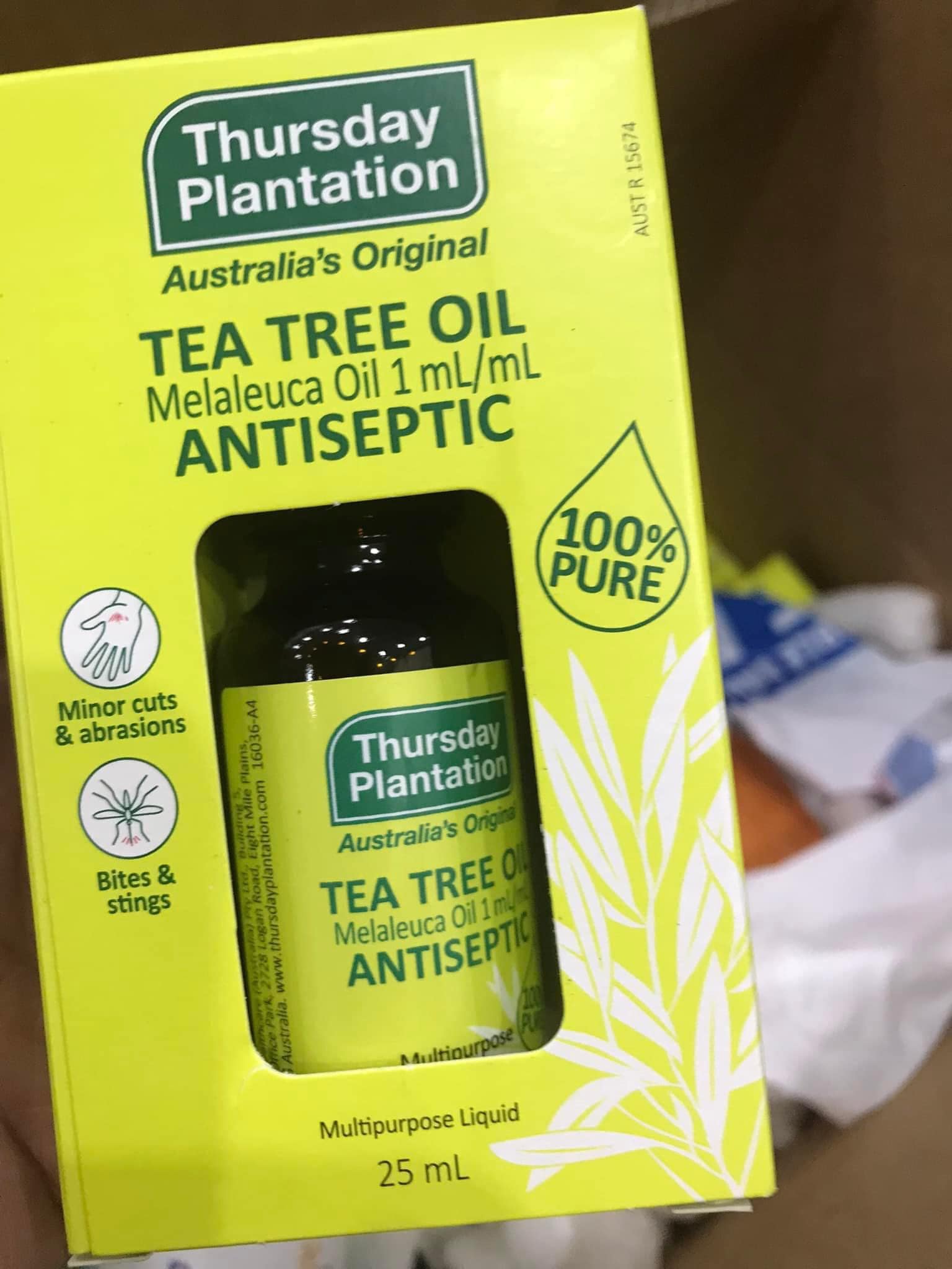 Tinh dầu tràm trà Thursday Plantation Tea tree oil hàng Úc
