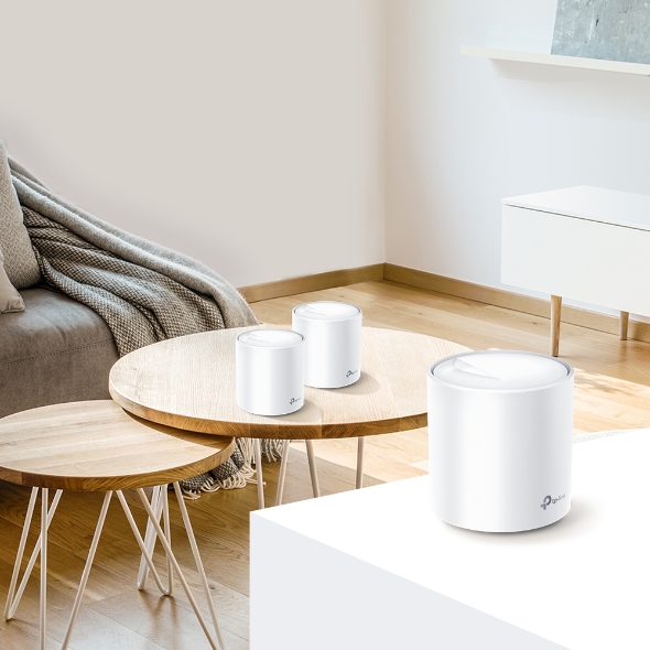 Bộ Phát Wifi Mesh TP-Link Deco X60 Wifi 6 AX3000 ( 1-pack )