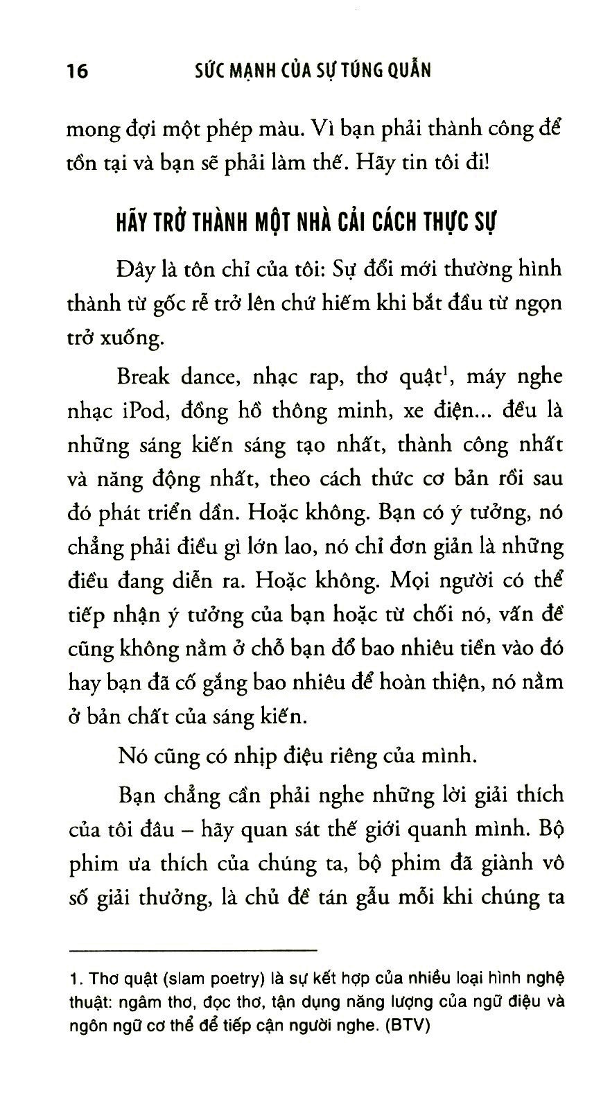 Sách - Sức mạnh của sự túng quẫn