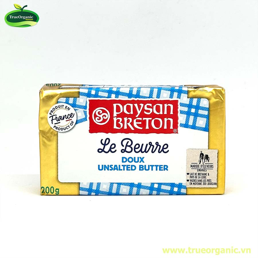 SHIP HCM -BƠ MẶN PAYSAN BRETON 200GR -11629 BƠ LÀM BÁNH