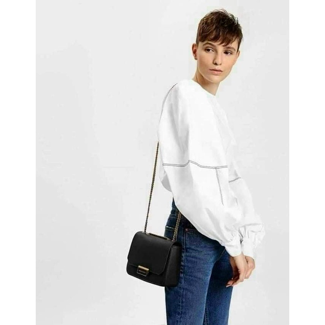 Túi xách nữ da lì CNK hàng cao chấp full tag mác
