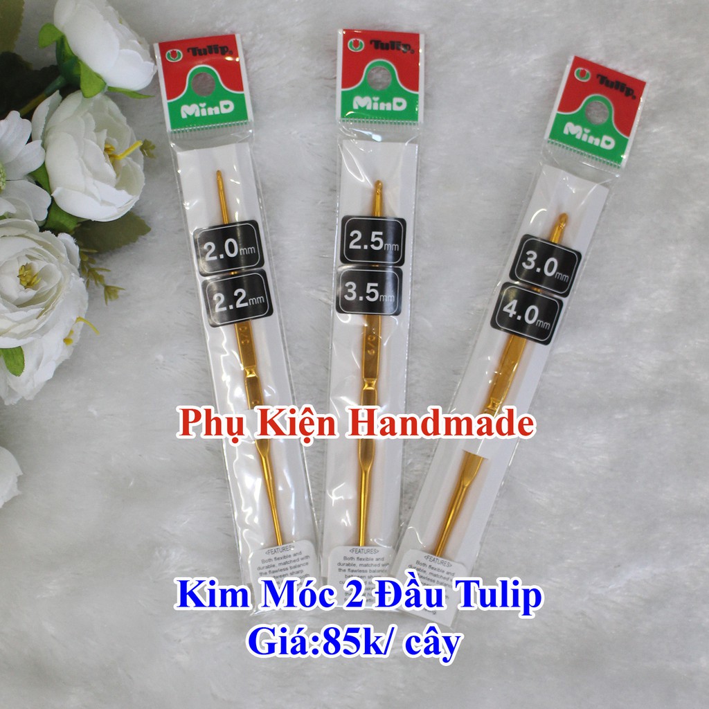 Tulip Crochet Hook with 2 Ends