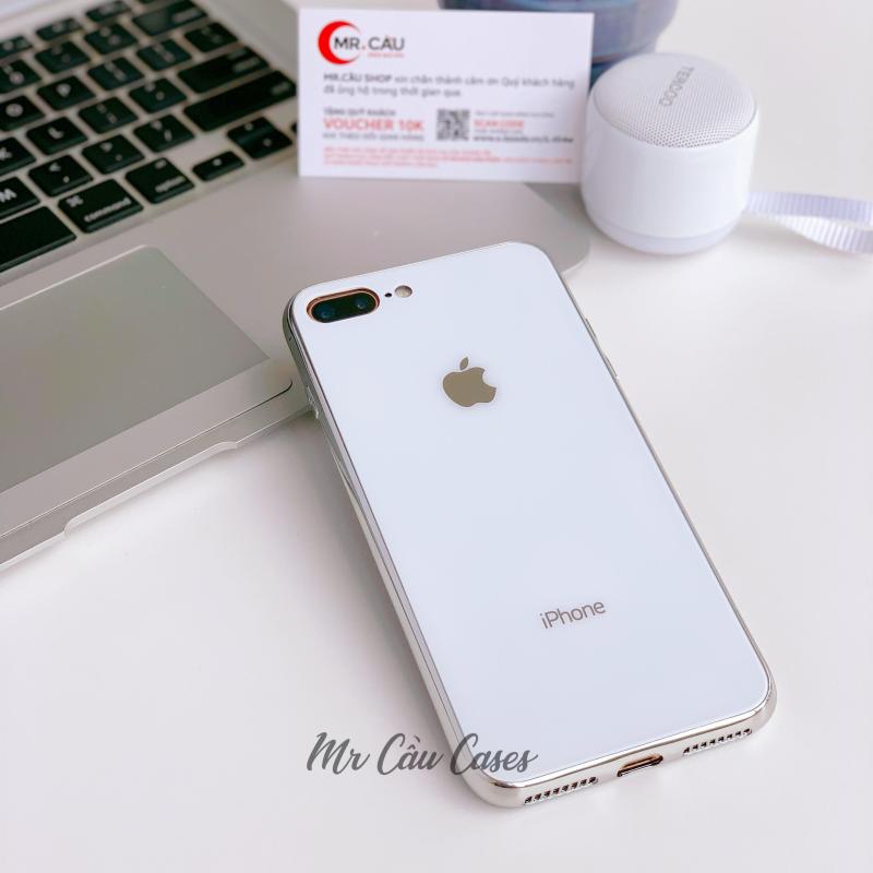Giá ỐP LƯNG GƯƠNG CHO IPHONE ( 7PLUS/8PLUS) LƯNG KÍNH GIỐNG IPHONE 8PLUS MR CAU