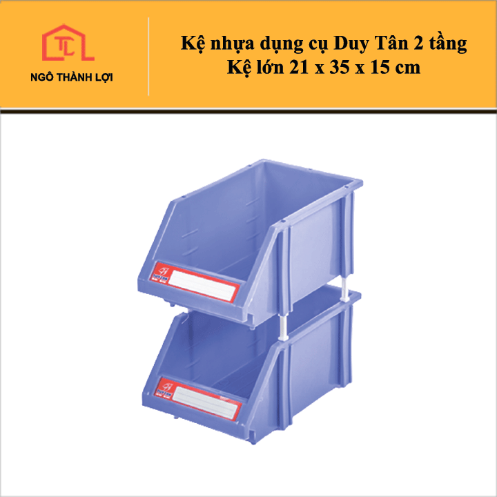 Kệ nhựa dụng cụ Duy Tân 2 tầng đại / lớn / trung / nhỏ - Kệ dụng cụ