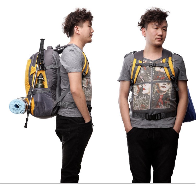 Ba Lô Du Lịch Cỡ Lớn, Chất Liệu Vải Dù Siêu Bền